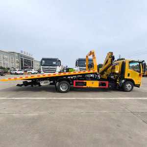 ISUZU 6 ruote 120 HP 5 Ton Wreckker camion gru e camion traino <span class=keywords><strong>per</strong></span> malfunzionamento della strada urbano violazione di emergenza camion - Product Image 3