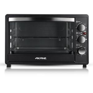 <span class=keywords><strong>Horno</strong></span> Eléctrico Akane de 1500w de Gran Capacidad, Sistema de Calefacción Multifunción con Puerta de Vidrio y Control de Temperatura Ajustable - Product Image 4
