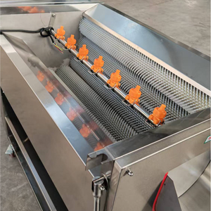 Machine à éplucher les pommes de terre automatique à haute efficacité, éplucheuse industrielle et commerciale pour légumes et carottes, traitement à haute efficacité - Product Image 3