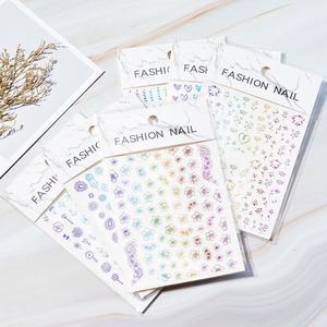 Calcomanía <span class=keywords><strong>de</strong></span> uñas con diseño <span class=keywords><strong>de</strong></span> flores para <span class=keywords><strong>manicura</strong></span>, 1 hoja, pegatina <span class=keywords><strong>de</strong></span> corazón <span class=keywords><strong>de</strong></span> hoja para Patrón <span class=keywords><strong>de</strong></span> uñas, envoltura <span class=keywords><strong>de</strong></span> pintura, papel <span class=keywords><strong>de</strong></span> aluminio, tatuaje, novedad <span class=keywords><strong>de</strong></span> <span class=keywords><strong>2022</strong></span> - Product Image 3