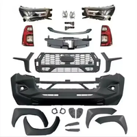 Nouvelle Amélioration Kits Carrosserie pour Hilux Revo Rocco 2015-2020 Conversion en GR Sport 2023 2024 – Kit Carrosserie, Pare-chocs, Phares, Calandre