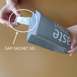 Çin çözünen suda film kimyasal SAP kese süper emici polimer tozu absorbe kan idrar tıbbi hastane için - Product Image 4