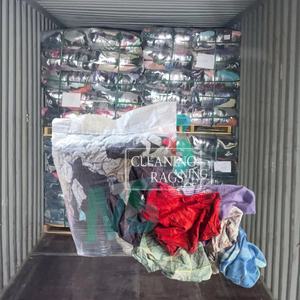 Trapos de Algodón Industrial Reciclado de Buena Absorbencia, Trapos Industriales de 5 kg, 10 kg, 20 kg, 25 kg, Trapos de Algodón de Colores - Product Image 1