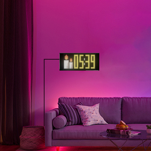 1152 LED Đăng 27*12cm lập trình kỹ thuật số bảng tin Wifi điều khiển màn hình hiển thị RGB xe Đăng mềm LED bảng điều chỉnh cho doanh nghiệp - Product Image 4