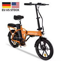 Vélo électrique KOOLUX BK5S à cadre bas, 3 vitesses, pneus larges, en stock UE - Vente Flash