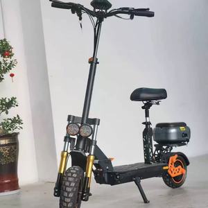 Trottinette électrique pliable à deux roues transfrontalière avec batterie au lithium, autonomie <span class=keywords><strong>de</strong></span> 35 km, vitesse <span class=keywords><strong>de</strong></span> 18 km/h, longue durée <span class=keywords><strong>de</strong></span> <span class=keywords><strong>vie</strong></span> <span class=keywords><strong>de</strong></span> <span class=keywords><strong>la</strong></span> batterie, pneus tout-terrain <span class=keywords><strong>de</strong></span> 11 pouces - Product Image 3