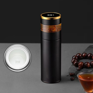 Hot Sale Intelligent Temperature Display Separation Tea <b>Infuser</b> Cup Water Cup Stainless Steel Insulation <b>Bottle</b> - Product Image 4