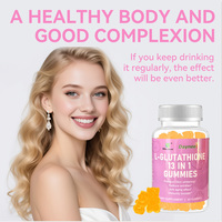 Bonbons gélifiés à la vitamine L-glutathion, biotine et collagène pour éclaircir la peau, L-glutathion 13 en 1, avec votre logo