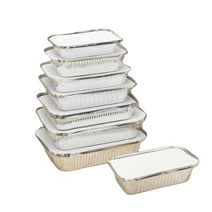 500ml sâu Hộp Ăn Trưa <span class=keywords><strong>container</strong></span> thực phẩm dùng một lần thực phẩm Khay nhôm lá mỏng <span class=keywords><strong>container</strong></span> - Product Image 4