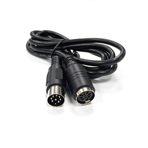 Câble adaptateur audio pour haut-parleur <span class=keywords><strong>MIDI</strong></span> DIN 8 broches mâle vers femelle, rallonge 3 m pour appareils audio numériques - Product Image 4