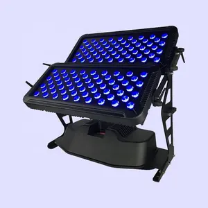 120pcs RGBWA 5IN1 12W RGBW Outdoor IP65 IP66 Waterproof Rainproof 120*15W Wall Wash Colour Light 120x15W LED City Color