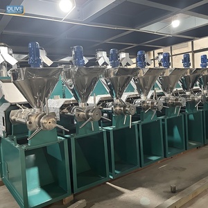 เครื่องกดน้ำมันดอกทานตะวันอัตโนมัติและเครื่องกลั่นน้ำมัน เครื่องกดน้ำมันมะกอกแบบเย็น เครื่องกดน้ำมันถั่วลิสง - Product Image 1