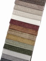 Tissu d'ameublement en polyester 100% tissé teinté chenille, imperméable et antistatique