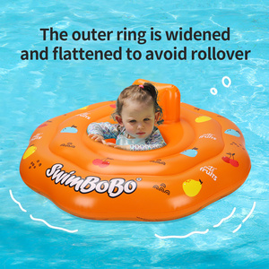 Swimbobo, anillos de asiento de natación inflables de PVC portátiles de verano para niños, anillos de natación flotantes para niños, juguete de agua para niños - Product Image 3