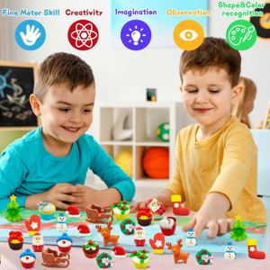 Gommes à effacer personnalisées pour Noël, vente chaude, fournitures scolaires pour étudiants, idéales comme cadeaux de festival - Product Image 6