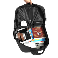 Sac à dos de voyage pour ordinateur portable, étudiant, professionnel, multifonctionnel, imperméable, grande capacité, extensible, avec logo personnalisé et port USB de charge