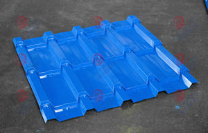 완전 자동 사다리꼴 컬러 강철 지붕 타일 제조 기계 기어박스 엔진 펌프 모터 포함 - Product Image 2