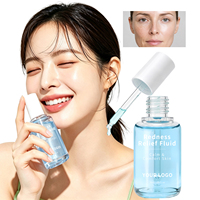 Ampoules de sérum booster pour la peau au collagène hydrolysé HA, apaisant et calmant, réduit les rougeurs pour les peaux sensibles, essence pour le visage