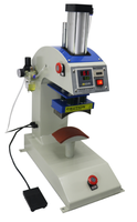 Nouvelle presse à chaud manuelle compacte robuste 110V/220V, semi-automatique, multi-couleurs, pour sublimation et sérigraphie textile, garantie 1 an