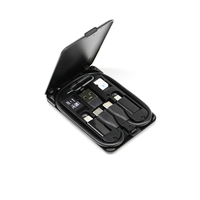 2025 nouveau Design malfonctionnel téléphone accessoires boîte S d Sim carte fente broche support pour téléphone 3 en 1 données câble Usb