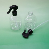 Bouteille de pulvérisation à gâchette de nettoyage de chambre en gros 500ml 250ml Bouteille de pulvérisation de parfum vide en plastique PET Bouteille de pulvérisation de désodorisant
