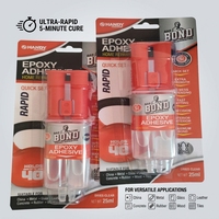 Colle Super Puissante Personnalisable en Double Flacon pour Métal et Bois – Écologique, Forte Adhérence, Séchage Rapide