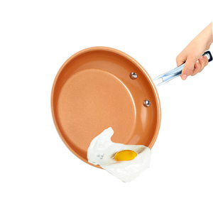 Tốt Nhất Bán Nhôm Chảo Hoặc Gốm Không Dính Nấu Ăn Chảo Chiên Với Thép Không Gỉ Xử Lý - Product Image 1