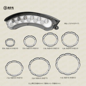 Lumière d'arbre LED, lampe d'arbre extérieure étanche, projecteur, éclairage d'arbre de cour, villa, parc, lumière solaire en forme de cercle - Product Image 5