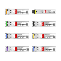 Cisco 1G SFP GLC-LH-SMD Uyumlu 1.25G Optik Alıcı-Verici SFP Modülü Tek Modlu 20km 1310nm SMF Ticari FCC ROHS CE Onaylı