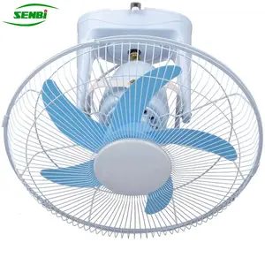 Ventilateur orbital solaire MONA avec télécommande 3 ou 5 pales PP ventilateur orbital avec régulateur 16 pouces dc 12v ventilateur orbital solaire