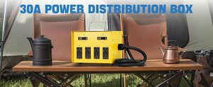 Boîte de distribution industrielle 50 ampères avec 9 prises 120V et disjoncteur fabriqué en Chine - Product Image 5