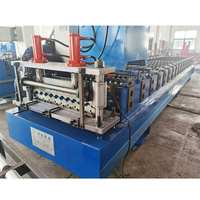 Máquina de fabricación de láminas de Metal para techo, máquina de fabricación de láminas de techo corrugado, fácil de operar