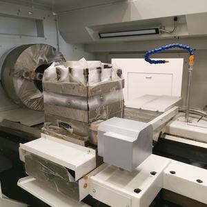 Китайский прецизионный 2-осевой токарный станок с ЧПУ CK6140, автоматический, с одним шпинделем, горизонтальный, с плоской станиной, для обработки металла - Product Image 3