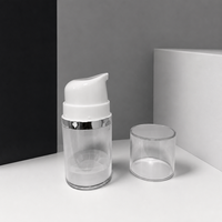 Flacon pompe à vide AS 602K sans air, 50-150 ml, pour emballage de sérum et lotion cosmétique, directement de l'usine