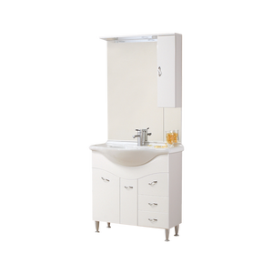 DEBORA 85 Specchio con Mobile a Parete Destro cm 81x104h - Product Image 1