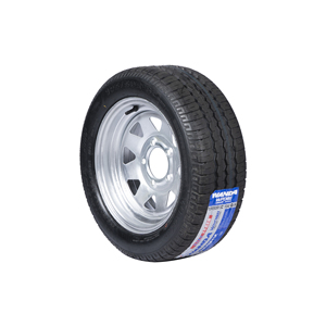 Lốp 195/50r13c với màu đen 13x5.5 trên 5-114.3 rim Trailer lốp rim - Product Image 4