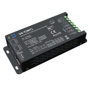 Skydance V4-T(WT) WiFi &amp; RF <strong>Synchronous</strong> <strong>4</strong> CH LED Controller <strong>4</strong> in 1 <strong>Function</strong> Tuya/Voice Control Match with RF2.4G Remote Control - Product Image 1
