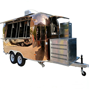 Remolque de Comida Multifuncional SL-6T con Construcción de Acero Inoxidable y Aluminio para Venta de Snacks, Dulces y Uso Comercial en Exteriores - Product Image 1