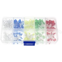 Kit de 17 types d'accessoires électroniques avec LED, boîtier TO-92, vis, prise IC, interrupteur, bouton, composants, Chine