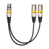 Câble Convertisseur Blindé Y-splitter de Haute Qualité pour Amplificateur de Mélangeur de Microphones de Home Cinéma - Vente en Gros