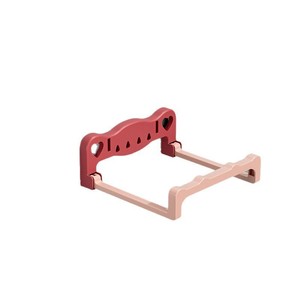 Support mural pliable pour lavabo, sans perçage, rangement de salle de bain pour toilettes, douche et lavabo pour les pieds - Product Image 3