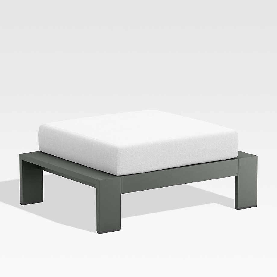 Garden set new classic metal aluminum all weather waterproof fabric outdoor ottoman