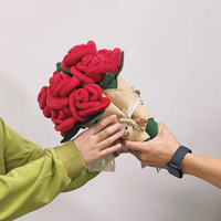 Kedatangan Baru Buket Bunga Jelly Mawar Modis, Rangkaian Bunga Lucu Boneka Plush - Hadiah Pernikahan & Valentine, Pengiriman Cepat