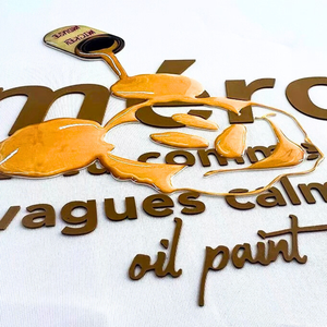 Le transfert de chaleur TPU haute fréquence 3D personnalisé marque des insignes de logo en relief pressage à chaud estampage à chaud conception personnalisée OEM ODM - Product Image 5