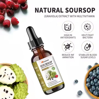 Gouttes buvables de Vitamine B12 à la Corossol et Graviola sous Marque Blanche - Complément de Santé pour Adultes