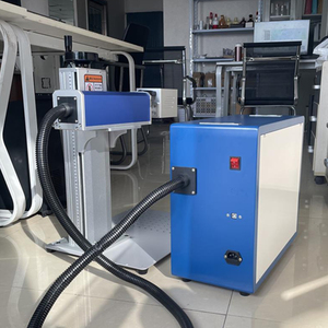 เครื่องเลเซอร์ไฟเบอร์สำหรับทำเครื่องหมาย 20W 30W 50W 60W 100W 200W Raycus JPT แบบตั้งโต๊ะ พร้อมแกนหมุน - Product Image 3