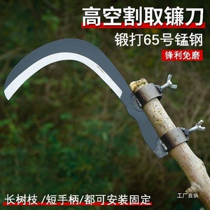Sécateur Junxia 17 cm à lame courte, outil agricole pour le désherbage et la coupe d'arbres, utilisation extérieure - Product Image 3