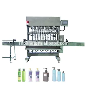 Automatic Hotel Bottle Hand Wash Liquid Soap Shower Gel Body Cream Lotion Shampoo Filling Machine