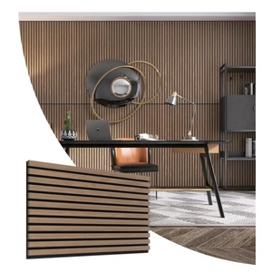 Panneau mural design moderne en marbre, panneau acoustique pour hôtels, <span class=keywords><strong>Woodupp</strong></span> Akupanel, modèle 3D, panneau de plafond en bois - Product Image 1