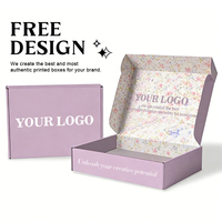 Caja de Envío de Cartón Corrugado Plegable para Cosméticos y Ropa, Ecológica, de Buena Calidad, con Logotipo Personalizado
